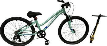 Childrens Bicycle From Gravity (65Lx34H/Tire Size 24x2.1)-Like New With Tire Pump From JoeBlow Sport