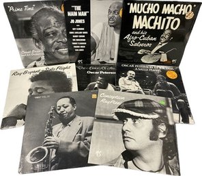 Unopened Collection Of Vinyl From Pablo Records (8) Included Count Basie, Oscar Peterson, Ray Pizzi And More!