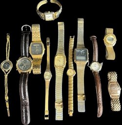 Assorted Gold Tone Watches