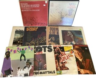 Collection Of Vinyl Records Including Bob Marley, Eric Gale, Toots And More (10) Some Covers Are Damaged
