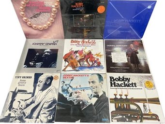 (9) Unopened Vinyl Collection, Includes, Bobby Hackett, Johnny Griffin, Tiny Grimes And Many More