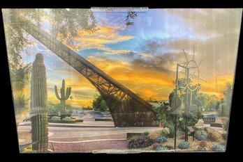 Plexi Glass Framed Photography Of Carefree Arizona (19x13)