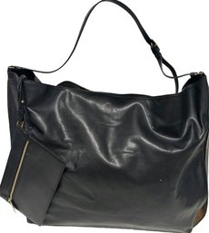 Stella McCartney Black Bag- Used Some Stains Inside, 19in At Top, 14.5in At Bottom, 12in Tall, 6in Wide