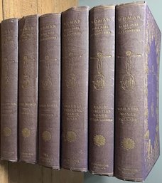 Antique Collection Of Woman In All Ages And All Countries Six Books, All Dated 1907 & 1908 Rittenhouse Edit