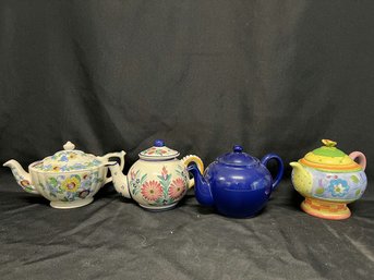 Decorative Ceramic Tea Pot Collection (4)