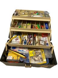 Plano Case And Incredible Lot Of Action Lures And More Fishing Bait & Tools- Box Is 15x8x7.5