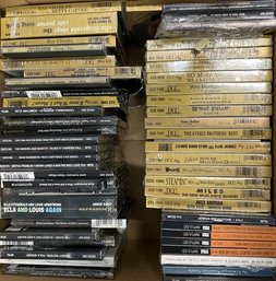 60 Unopened & Opened CD Lot, Includes, Blues Hoot, Ray Charles And Betty Carter, And Many More