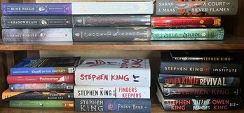 Collection Of Hardcover Books Including Stephen King, Crooked Kingdom And Many More