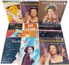 Collection Of 12 Kay Starr Vinyl Records