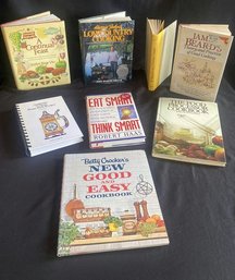 A Variety Of Cookbooks.