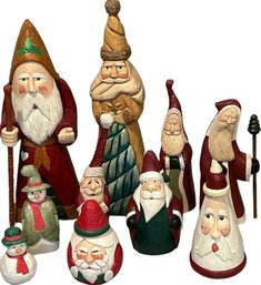 Santa Figurines Tallest 16 Kom