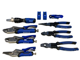 Kobalt Hand Tools: Lock Wrenches, Utility Knife With Extra Blades, Snips, Needle-nose, Grip Pliers & More