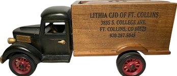 Wooden Truck Replica From Local Colorado Business (12x5x5)