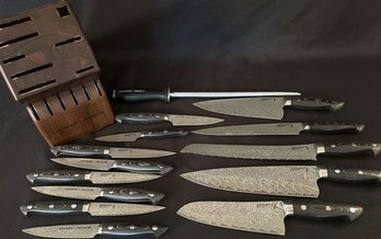 Kramer By Zwilling Knife Set And Block