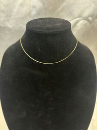 18K Gold Chain Necklace