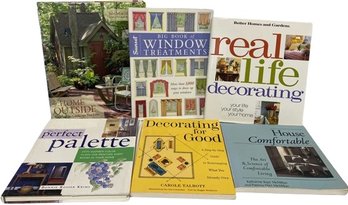 Collection Of Home Decor Books (6)