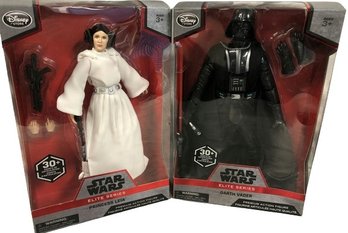 Star Wars Elite Series Action Figure, Princess Leia, Darth Vader
