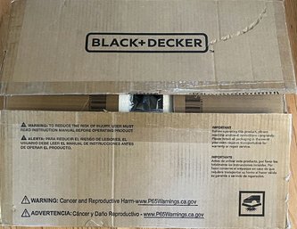 Black  Decker Stainless Steel, Microwave Oven: New In Box