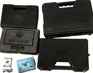 Empty Hand Gun Cases, Gun Lock, Laser Sight