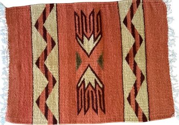 Orange / Red Native American Carpet  - 22'