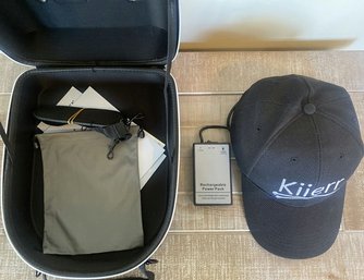 Kiierr 272 Premier 148 Pro Hair Growth Laser Cap. Has Rechargeable Battery, Missing AC Adapter Cord