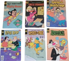 Vintage Comics. The Beagle Boys Vs Uncle Scrooge. Uncle Scrooge. Winnie The Pooh & More