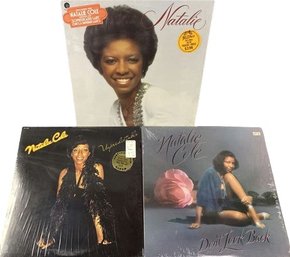 Natalie Cole Vinyl Records (3)