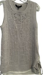 SIMPLY VERA, Verawang Women's Crochet Sleeveless - Small, 26'