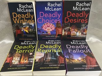 Murder Mysterious Series From Author Rachel McLean (Zoe Finch Series Volume 1-6)