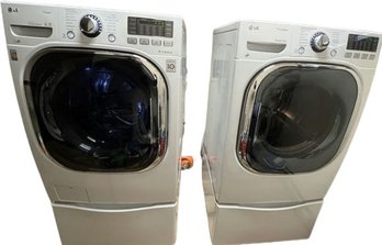 LG Inverter Direct Drive Washer & Sensor Dry Dryer. Good Condition