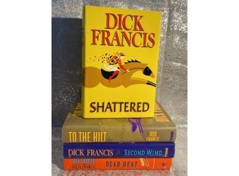 Dick Francis Collection Of Hardcover Novels, 4 Count