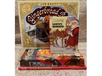 Collection Of 4 Hardcover Christmas Books