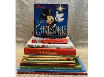 Childrens Books, Mostly Christmas! Some Vintage Books, 12 Count