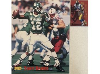 Tony Banks Officially Licensed Autographed Sports Memorabilia