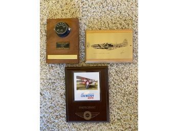 Three Aviation Plaques