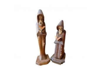 Set Of Carved Wooden Figures