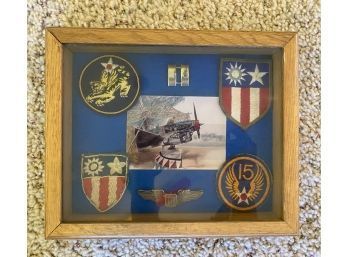 Aviation Shadowbox, WA Farnsworth 1977, 11 X 9 X 2