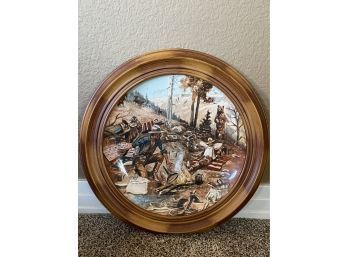 When Ignorance Is Bliss Fine China Gorham Plate, Charles Marion Russell. LIMITED EDITION 9800.