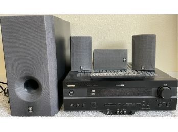 YAMAHA Stereo And Speaker Set- Cinema DSP.