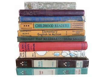 Antique Childrens Books, Hardcover, Various Years