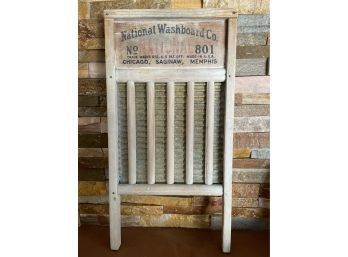 National Washboard Co. No. 801.