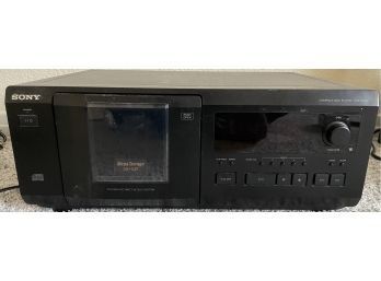 SONY Compact Disc Player-CDP CX53, Mega Storage Plus 1CD.