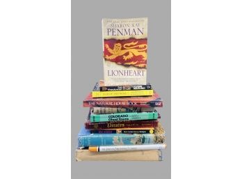 Collection Of Miscellaneous Books And Novels, Including LIONHART By Penman And War Of The Wolf By Cornwell