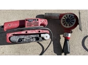 Skil 4.5 AMP Sander And A Master Heat Gun