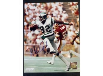 Mike Quick Philadelphia Eagle Hall Of Fame Wide Reciever