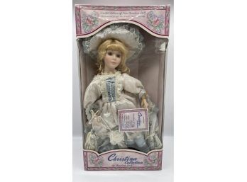 LIMITED EDITION Fine Porcelain Doll From The Christina Collection  By Christina Verdi. 2002. ORIGINAL BOX!!