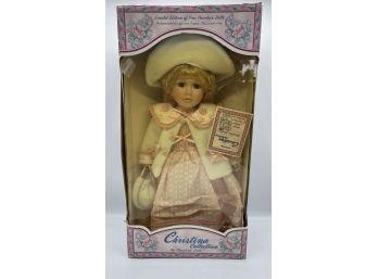 Original Special Edition Christina Collection Porcelain Doll By Christina Verdi! ORIGINAL BOX!