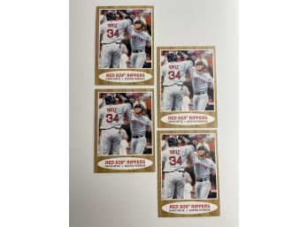 David Ortiz, RED SOX RIPPERS (4). 2011 Topps.