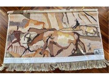 Phumalanga, Swaziland Handwoven Mohair Tapestry, 69 X 46 Inches