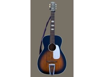 STELLA Acoustic Guitar, Steel Reinforced Neck. Made In USA